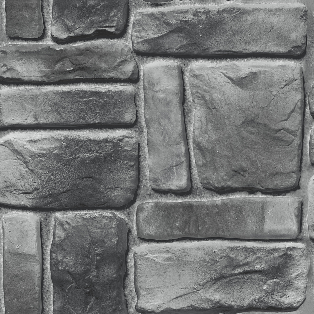 PVC Vinyl Wall Paper Modern Stone 3D Wallpaper