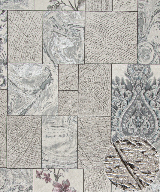 PVC Vinyl Wallpaper Modern 3D Design Waterproof Wallpaper for Home Decor