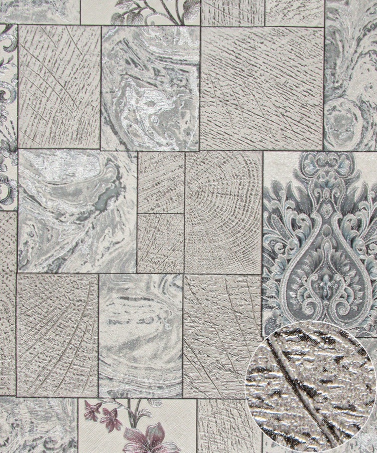PVC Vinyl Wallpaper Modern 3D Design Waterproof Wallpaper for Home Decor