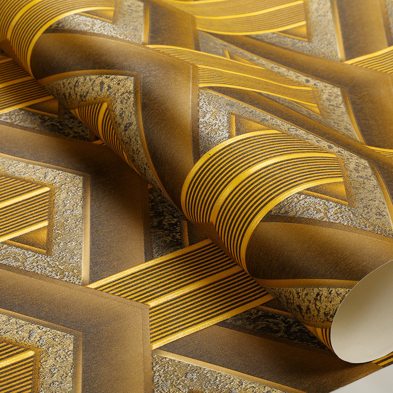 Waterproof Vinyl PVC Wallpaper 3D Modern Wall Paper for Home Decor