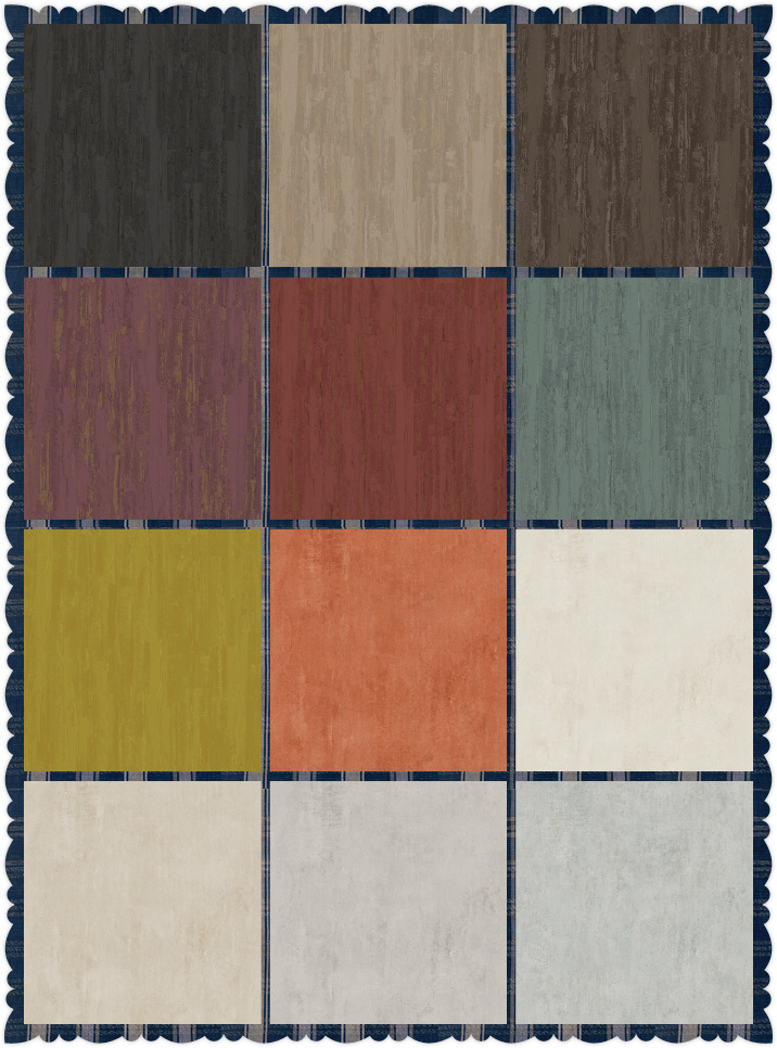 PVC Wallpaper Plain Vinyl Wall Paper for Home Decoration