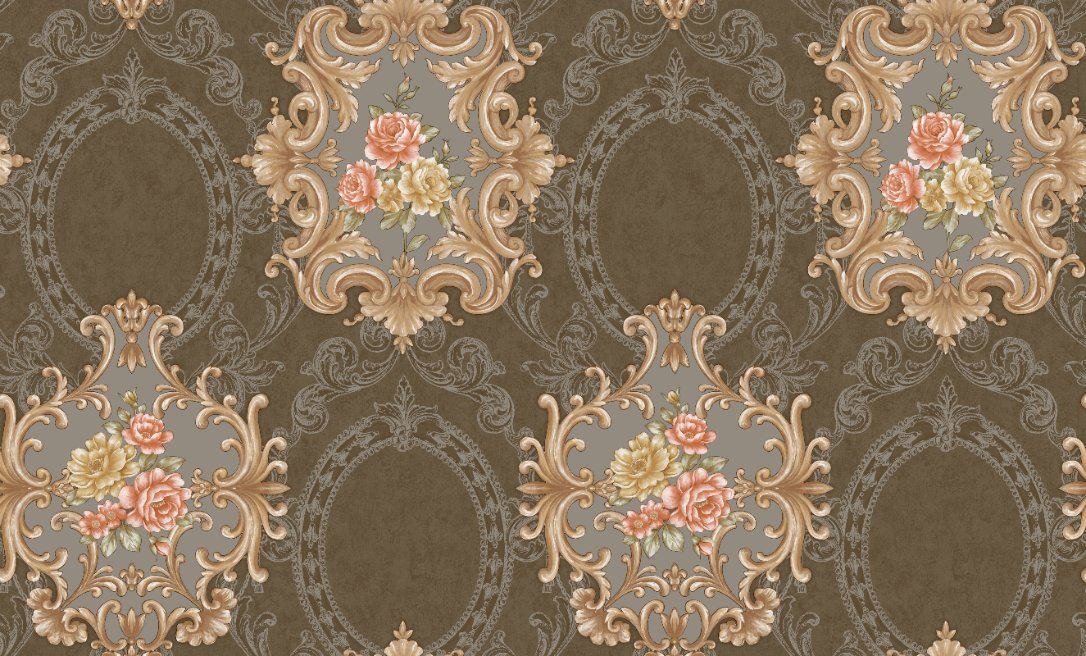 Waterproof Wallpaper Vinyl 106 PVC Wall Paper for Living Room