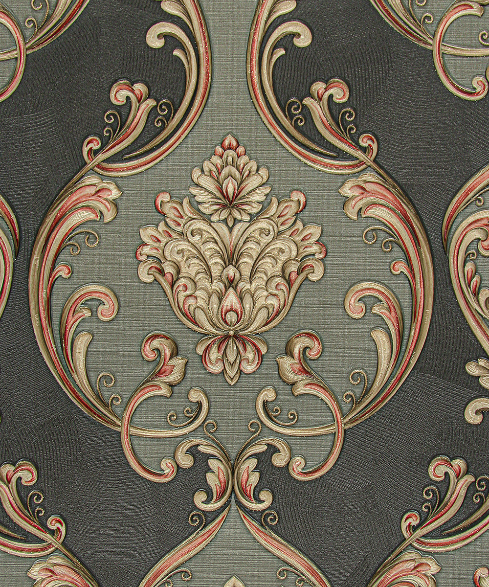 Vinyl Wallpaper Modern 3D Design PVC Waterproof Luxury Wall Paper for Home Decoration