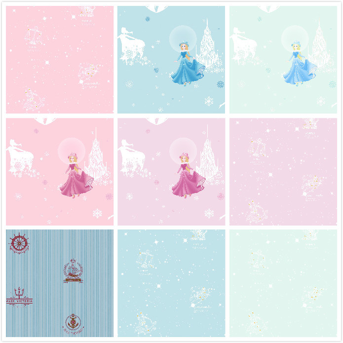PVC Wallpaper Vinyl Wall Paper for Children Room