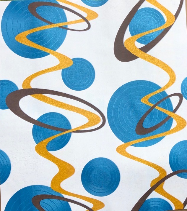 PVC Vinyl Wall Paper Factory Price Waterproof Luxury Modern Wallpaper for Living Room