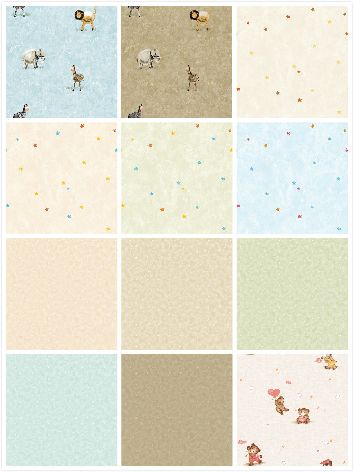 PVC Wallpaper High Quality Wall Paper for Children Room