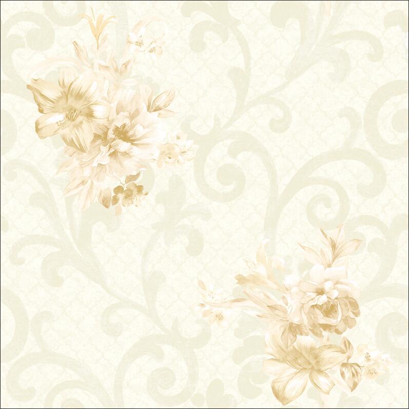 PVC Wallpaper Vinyl Luxury Wall Paper for Home Decor