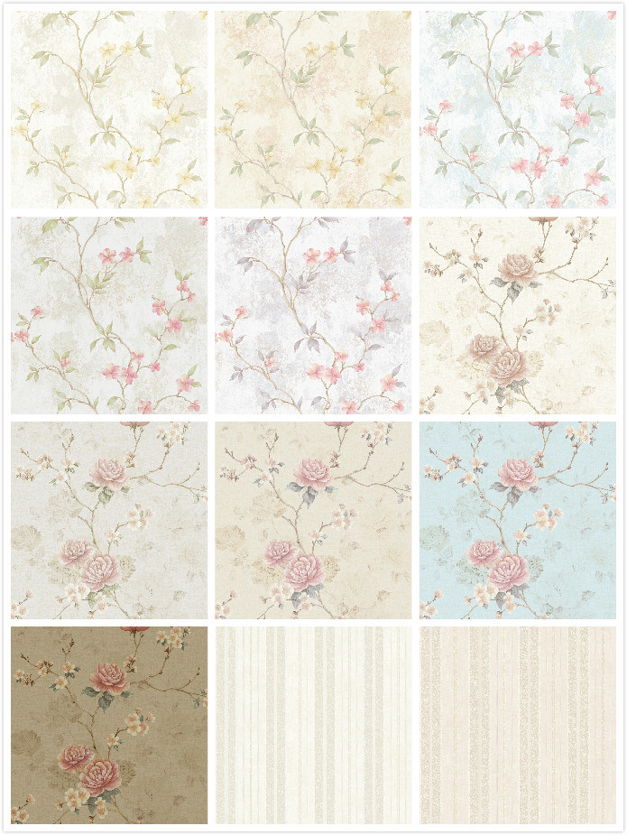 Non Woven Wallpaper Hot Selling Wall Paper for Home Decor