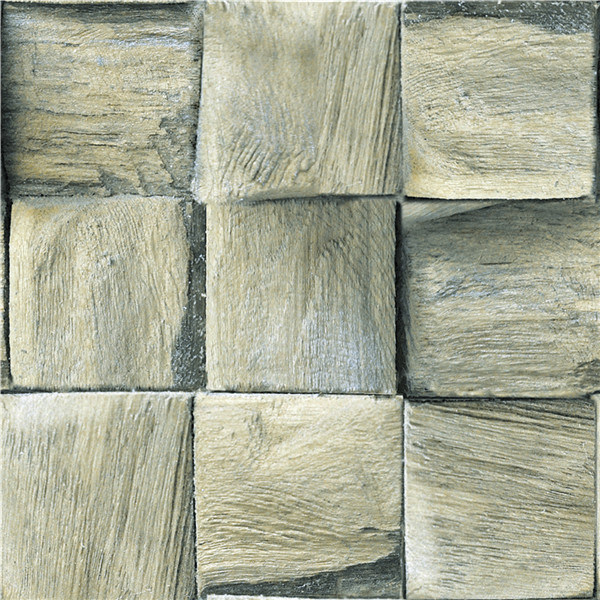 2021 New Design PVC Wallpaper 3D Wooden Design