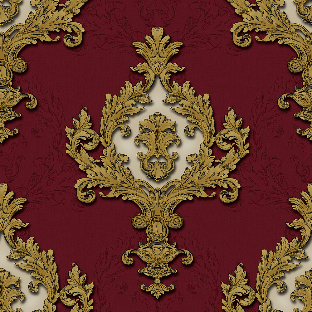 PVC Wallpaper Modern 3D Design Vinyl Luxury Waterproof Wallpaper for Home Decoration