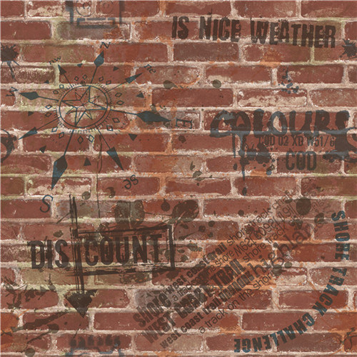 2021 New Design PVC Wallcovering Luxury Home Decoration Brick Design