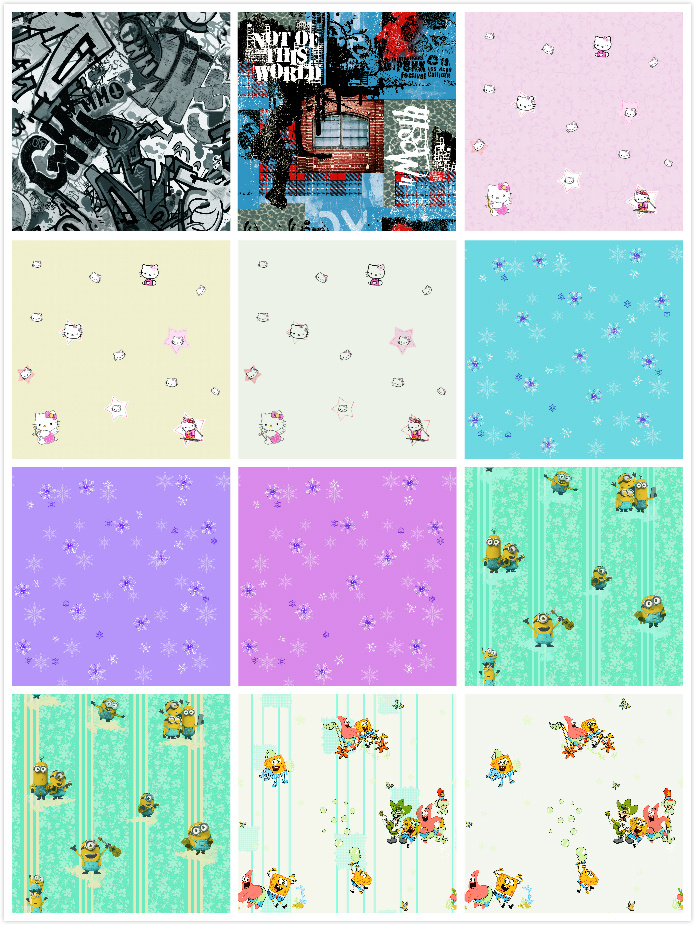 High Quality Wall Paper PVC Vinyl Wallpaper for Children Room