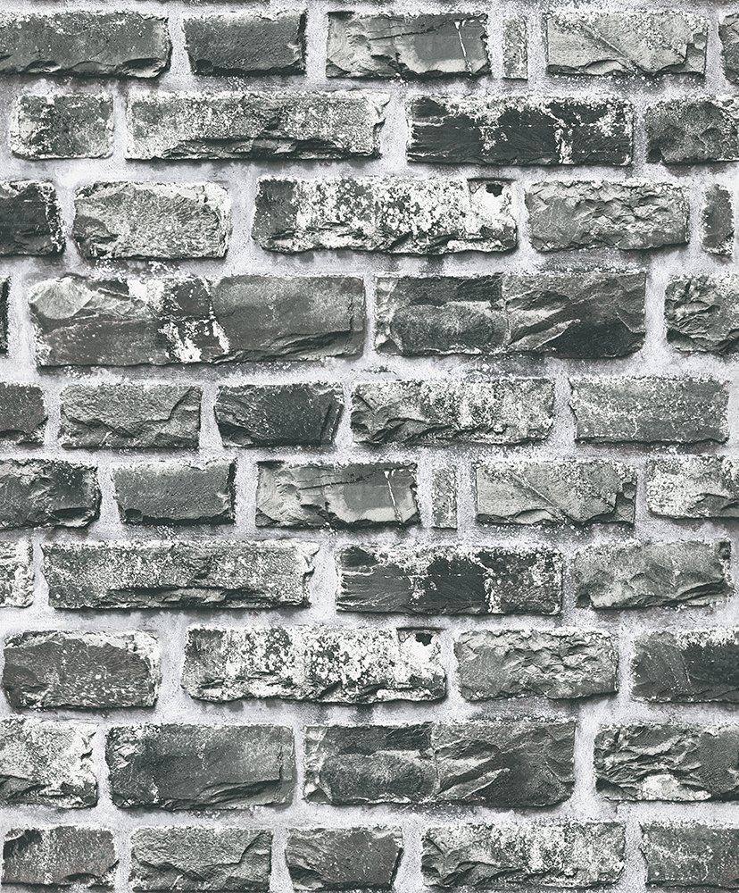 PVC Vinyl Wallpaper Modern Stone 3D Wall Paper