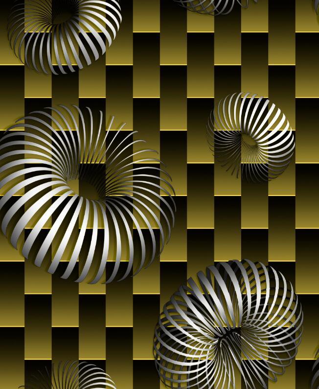 Vinyl PVC Wallpaper High Quality Wallpaper Modern 3D Wall Paper