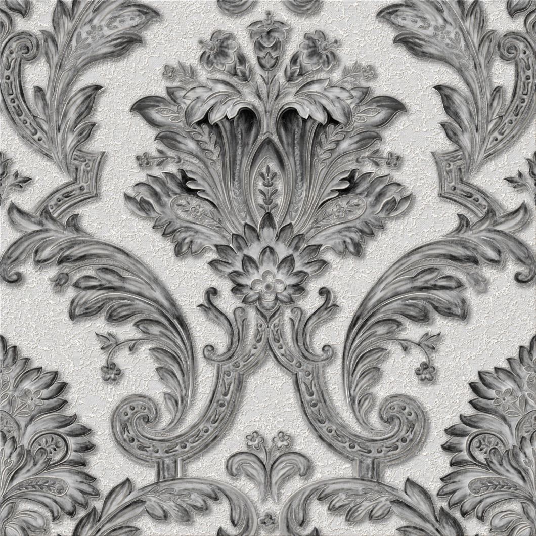 PVC Wallpaper High Quality Vinyl 3D Wall Paper for Home Decor