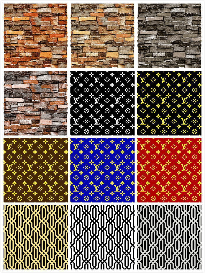 Vinyl PVC Wallpaper 3D Designs Factory Wallpaper for Home Decoration