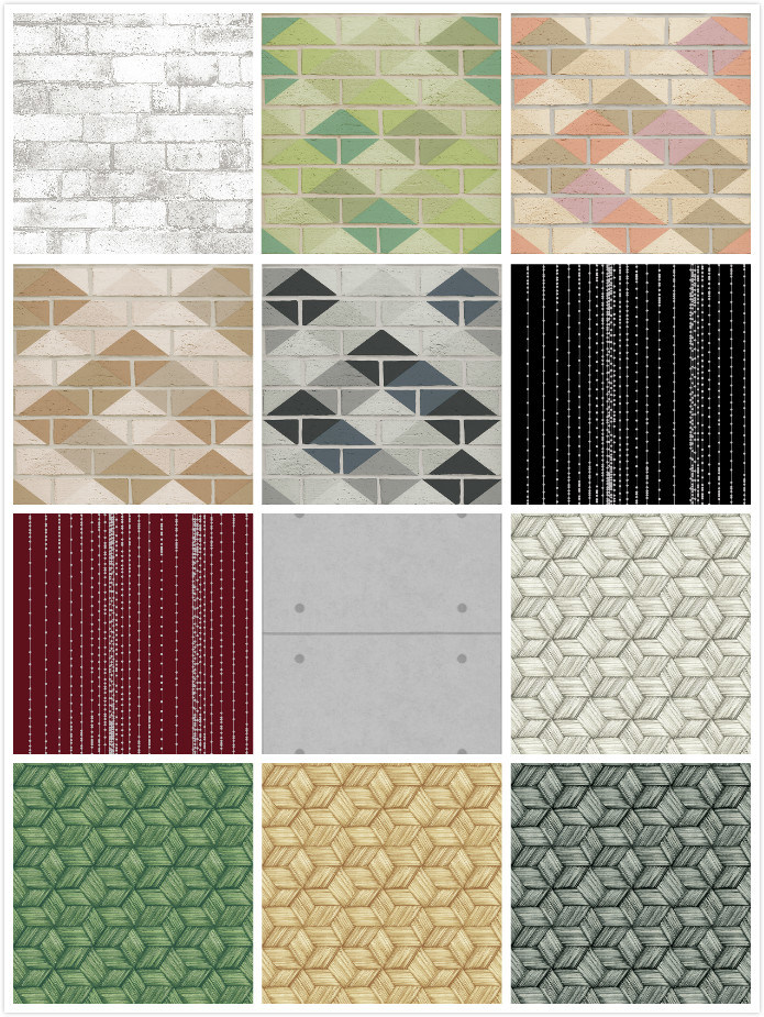 3D Modern Wallpaper High Quality Vinyl Wall Paper