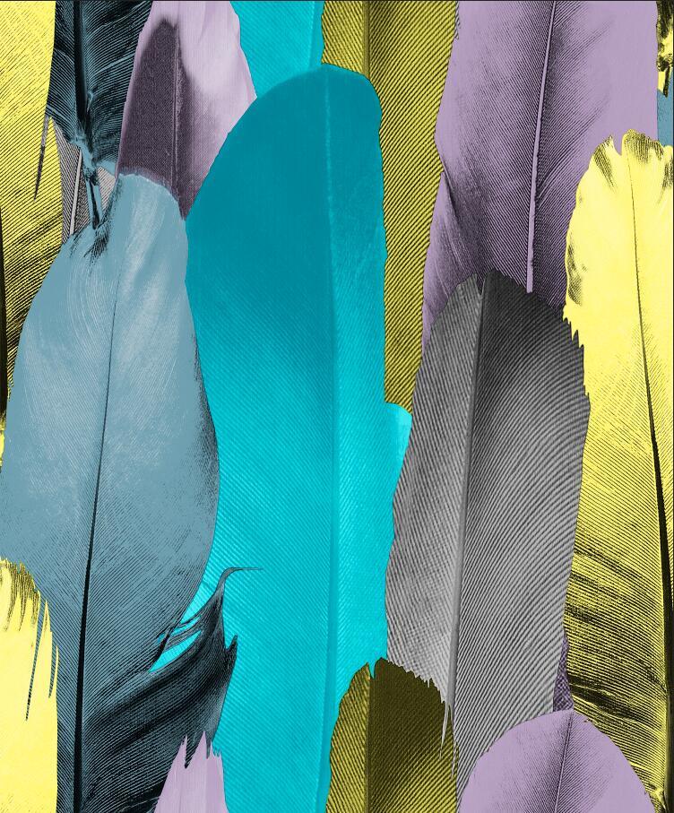 Modern Design PVC Wallpaper 3D New Wall Covering
