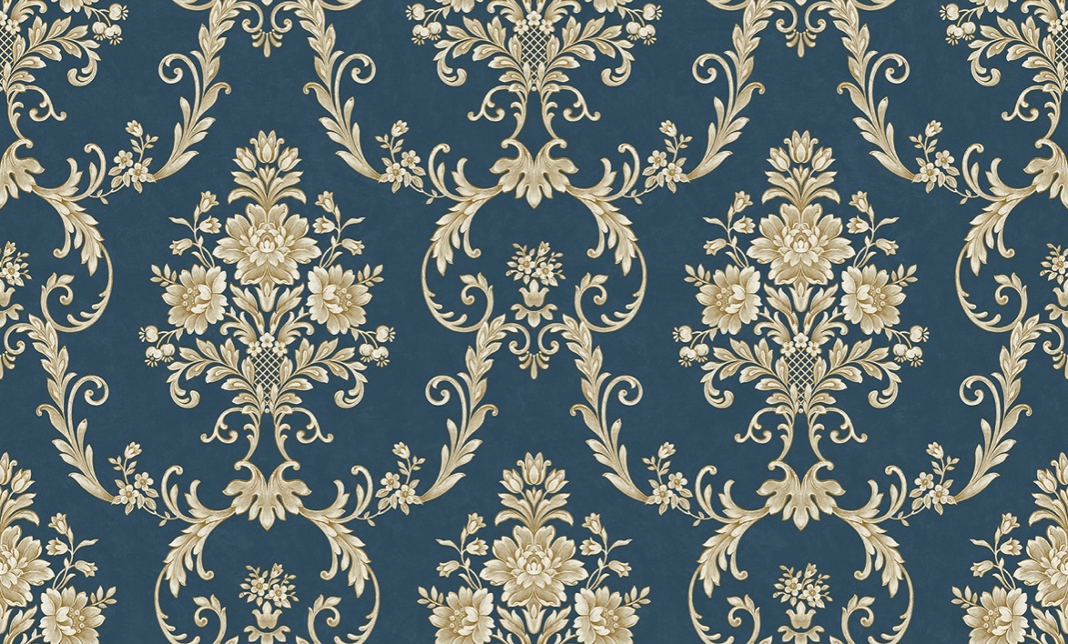 1.06 PVC Big Size Classic Damask Luxury Design High Quality Wallpaper Home Decoration
