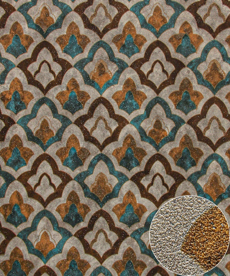 PVC Vinyl Wallpaper Modern Design Waterproof Wallpaper for Home Decor