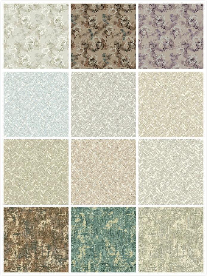 Luxury Wallpaper Non Woven Wall Paper for Home Decor