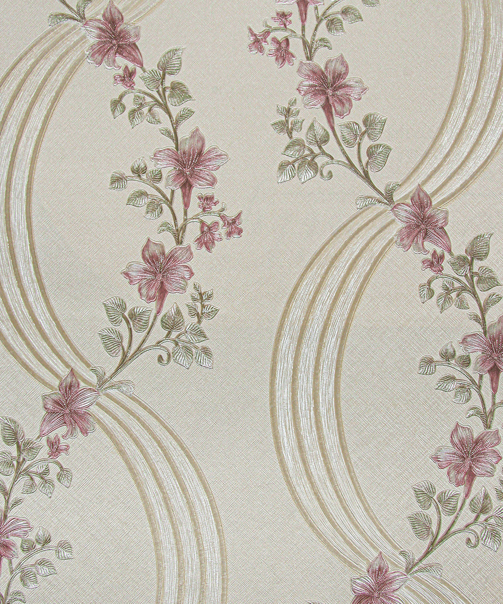 Luxury Vinyl Wall Paper Modern 3D Design PVC Waterproof Wall Paper for Home Decoration