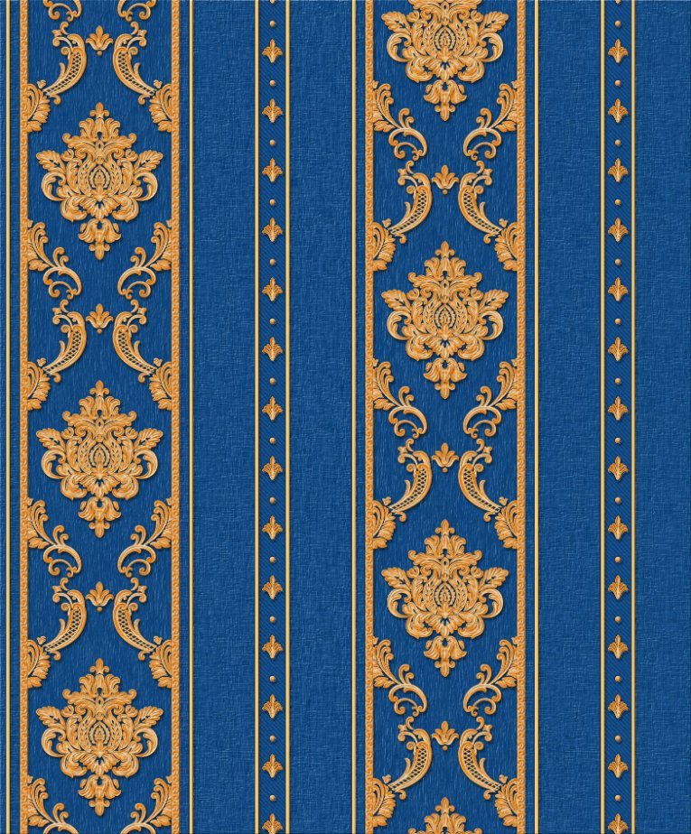 PVC Wallpaper Vinyl 3D Wallpaper Luxury Damask Wallpaper for Home Decor