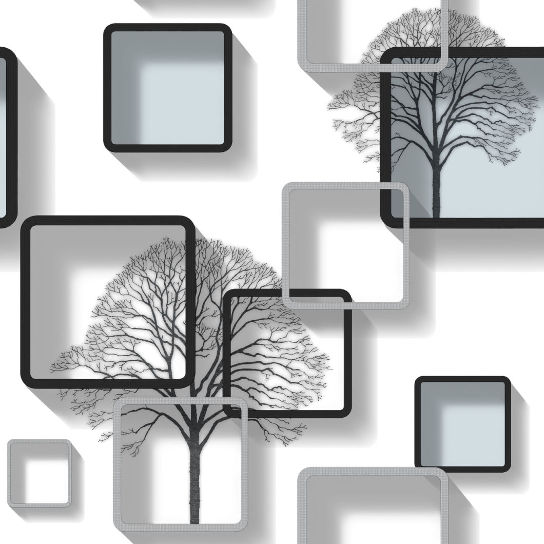 New PVC High Quality Wallpaper Modern Design