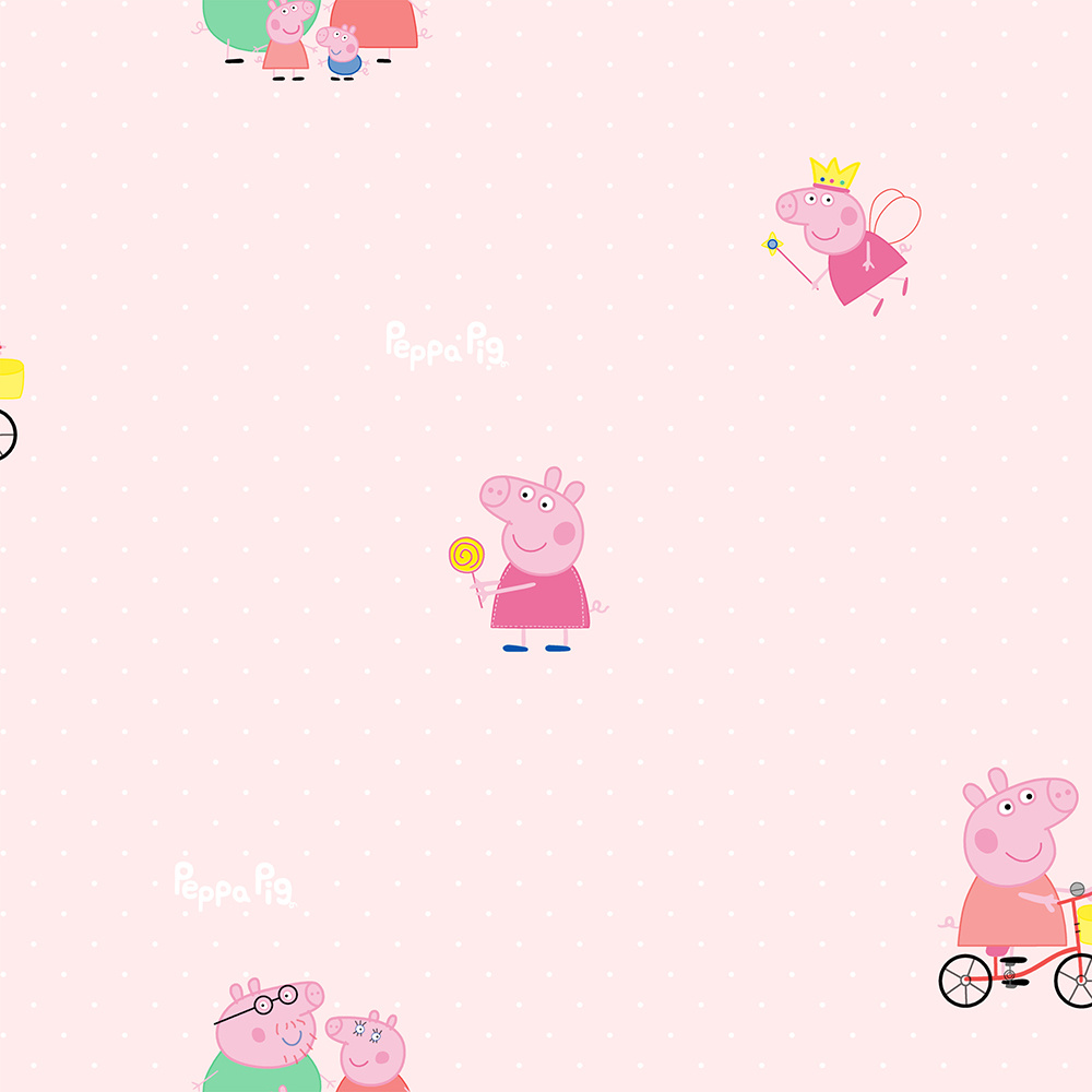 New PVC High Quality Wallpaper Kids Pig Design