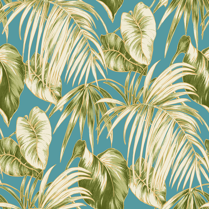 New PVC High Quality Wallpaper Modern Southeast Asia Style