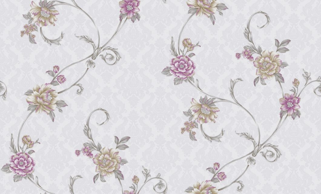 106 PVC Vinyl Wallpaper Hot Selling PVC Wall Paper for Home Decoration