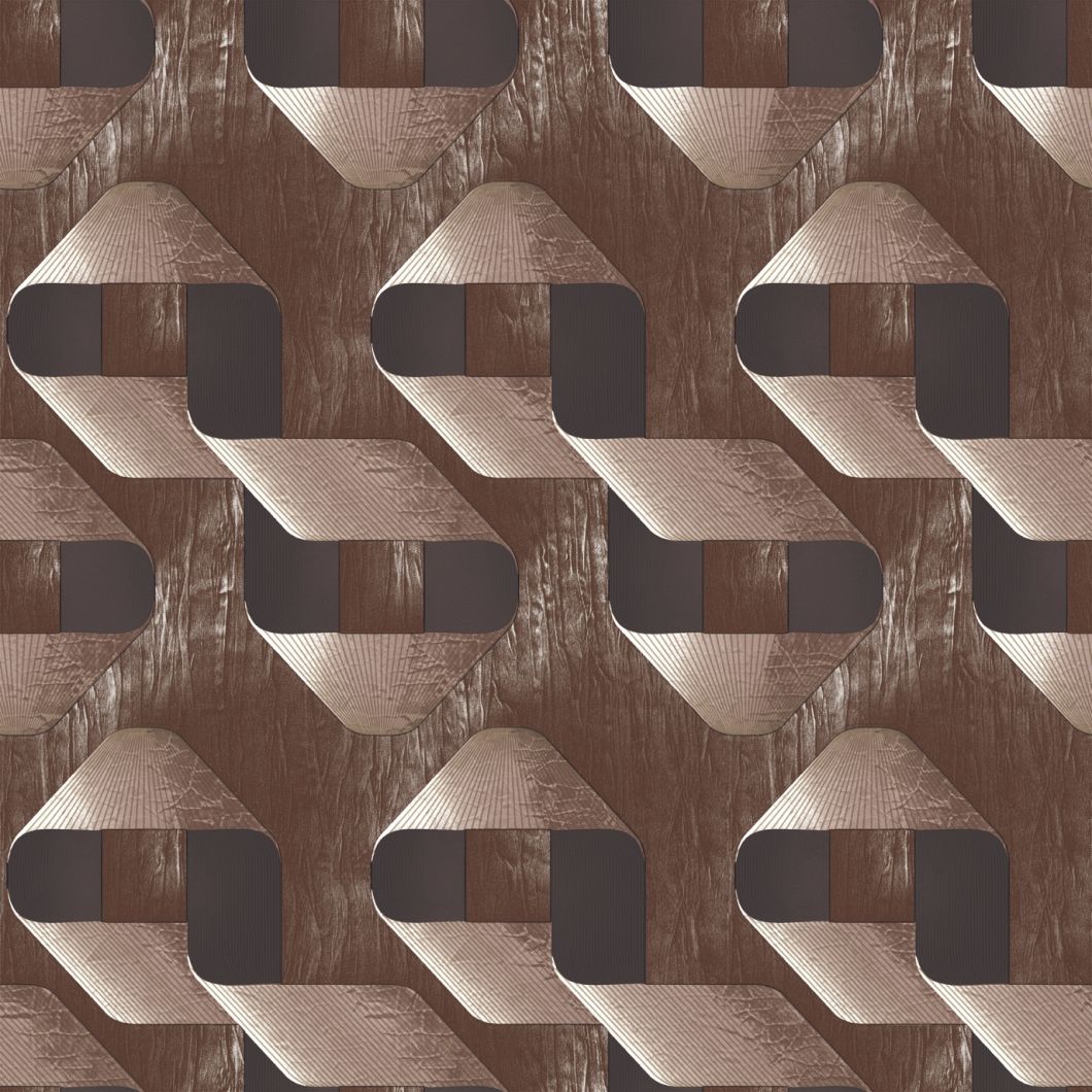 New PVC High Quality Wallpaper Modern 3D Design