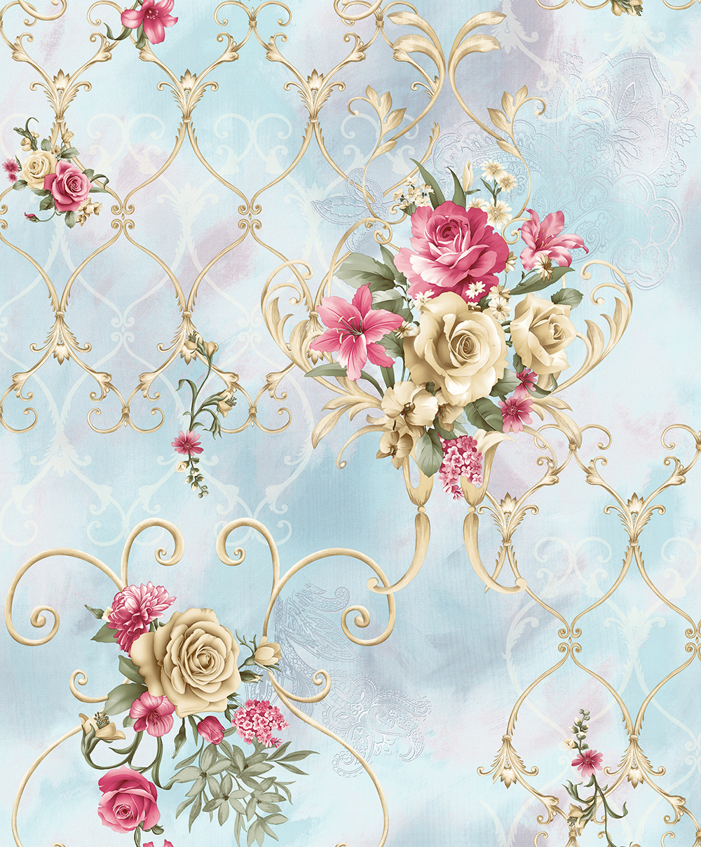 PVC Modern Wallpaper Factory Price 3D Design Waterproof Vinyl Luxury Wallpaper for Home Decoration