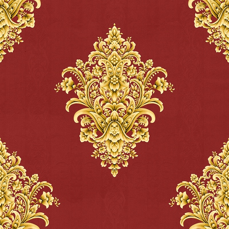 Factory Price PVC Wall Paper Vinyl Modern 3D Design Luxury Wallpaper for Home Decor