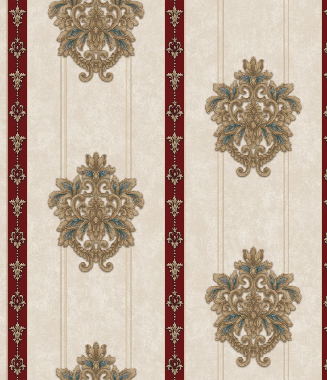 PVC Waterproof Wallpaper Factory Price Modern 3D Design Vinly Luxury Wall Paper for Home Decor