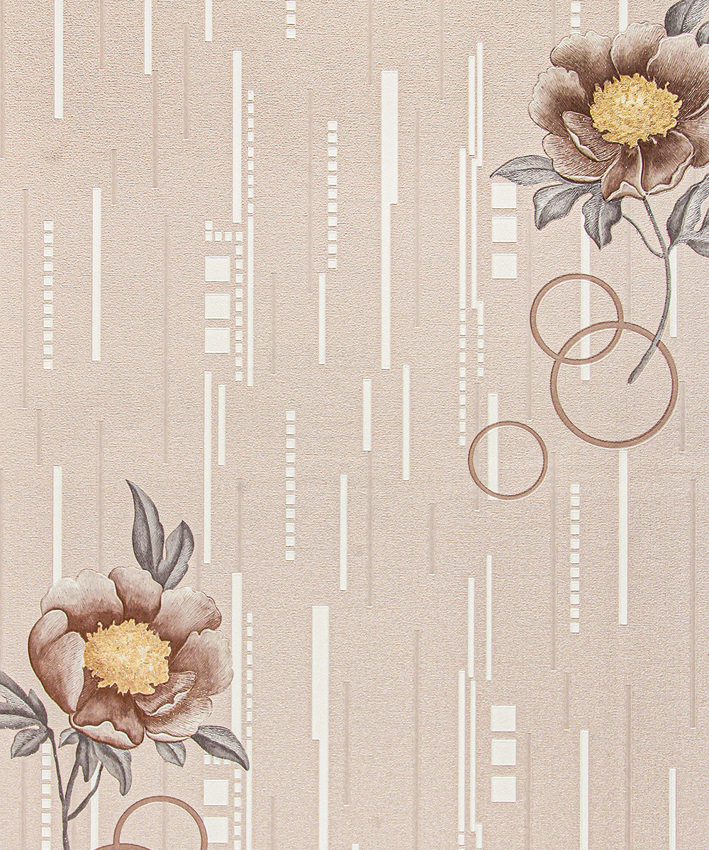 Vinyl Wallpaper Modern 3D Design PVC Waterproof Wallpaper for Home Decor