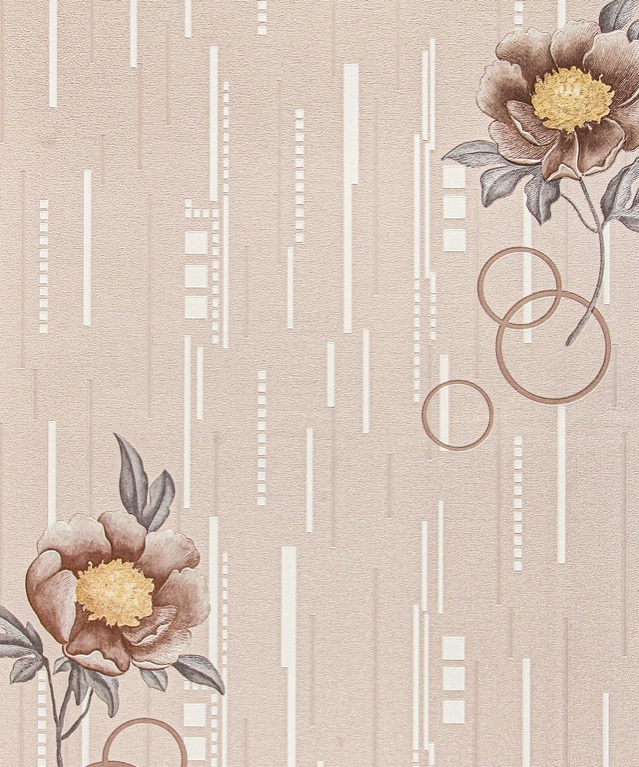 Vinyl Wallpaper Modern 3D Design PVC Waterproof Wallpaper for Home Decor