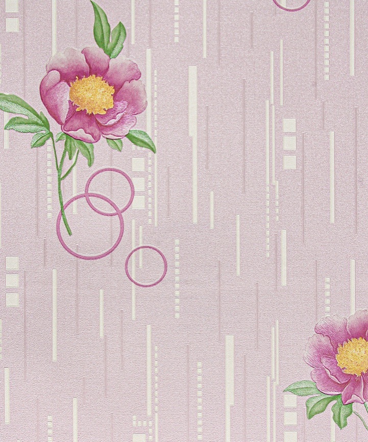 Vinyl Wallpaper Modern 3D Design PVC Waterproof Wallpaper for Home Decor