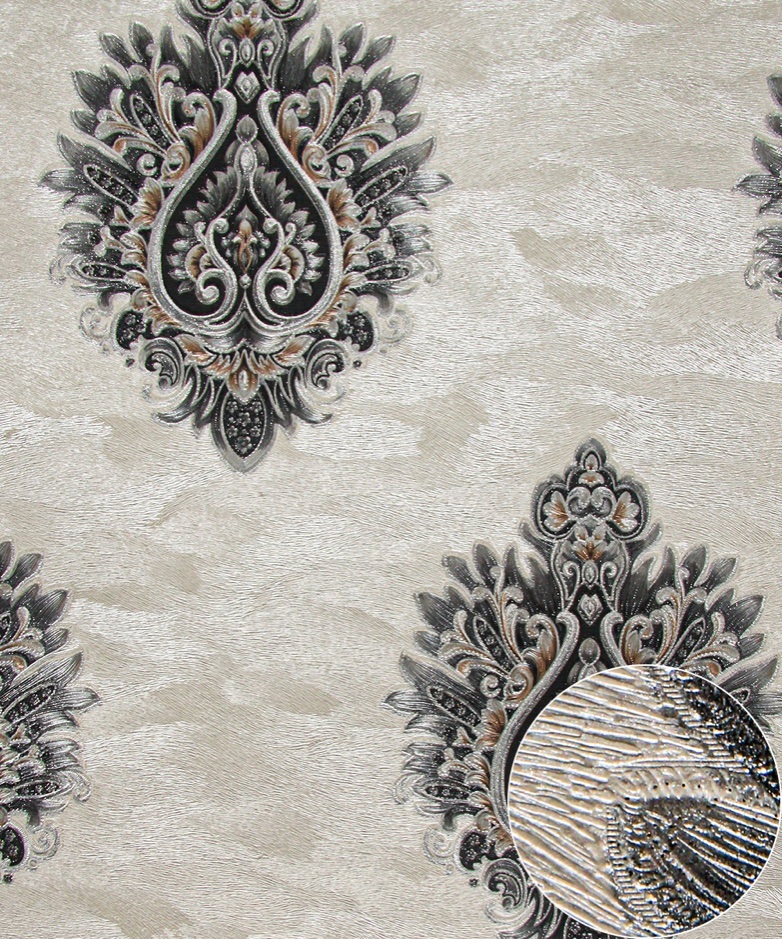 PVC Vinyl Wallpaper Modern 3D Design Waterproof Wallpaper for Home Decortion
