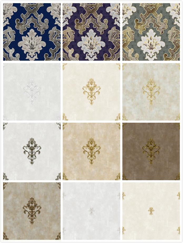 Waterproof Wallpaper PVC Wall Paper Luxury Wallpaper