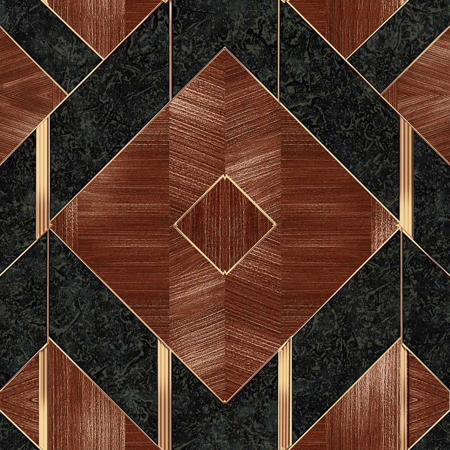 2021 New Luxury PVC Modern Design High Quality 3D PVC Wallpaper