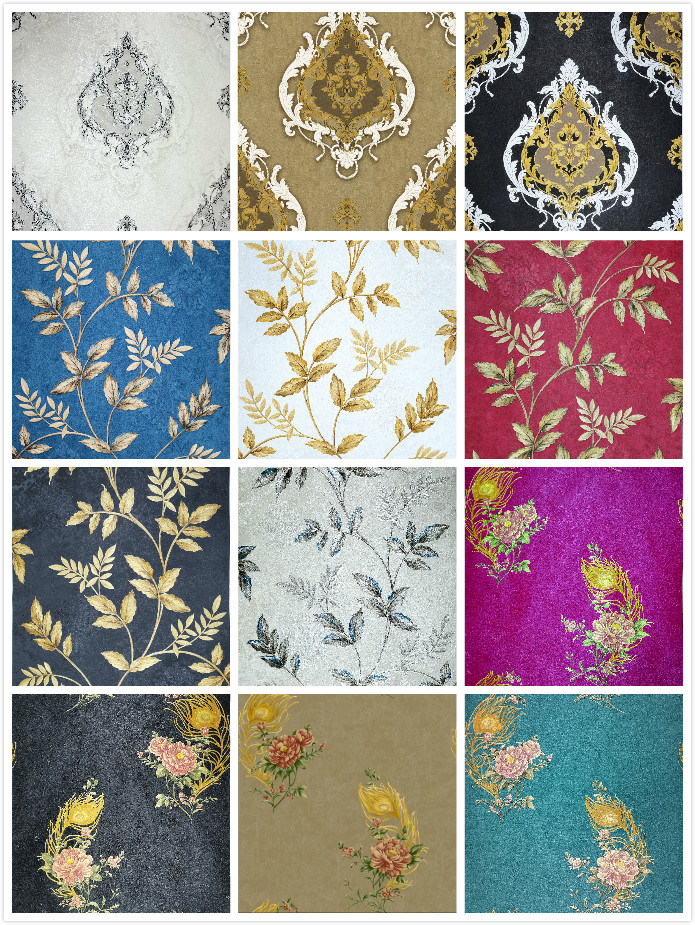High Quality PVC Vinyl Wallpaper for Home Decoration