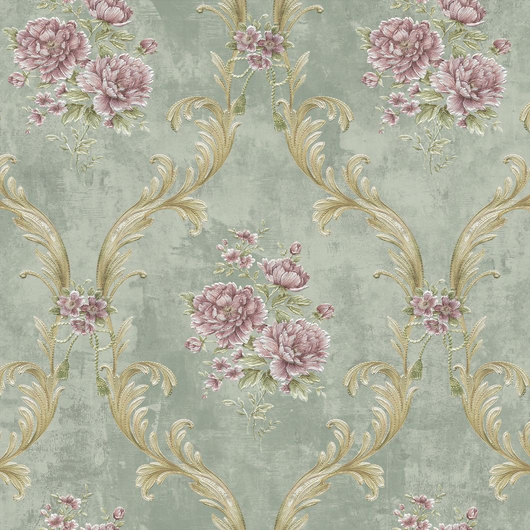 2021 Luxury Non Woven Italy Design High Quality PVC Wallpaper