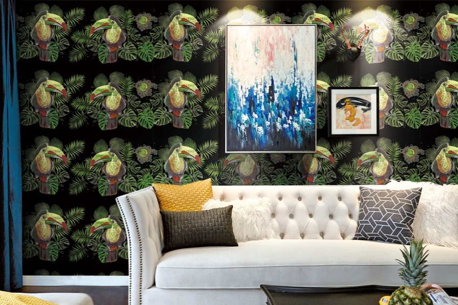 New Modern Classic PVC Decoration High Quality Wallpaper