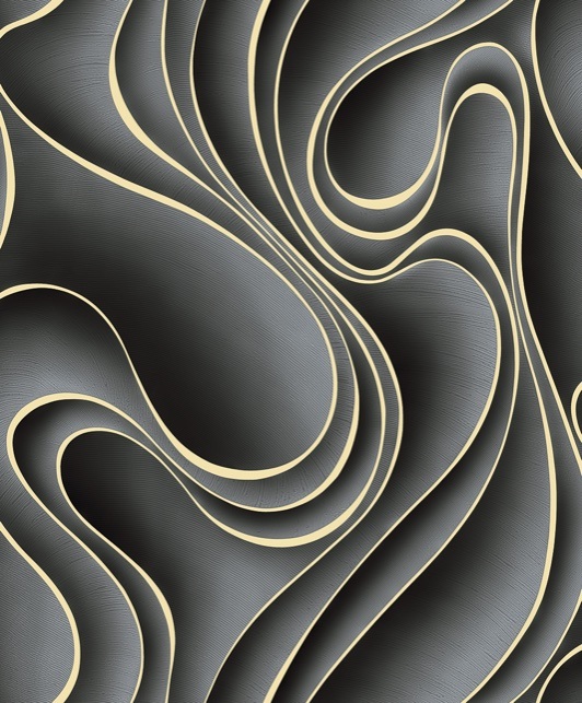 Vinyl PVC Wall Paper Factory Price 3D Design Waterproof Luxury Modern Wall Paper for Home Decoration