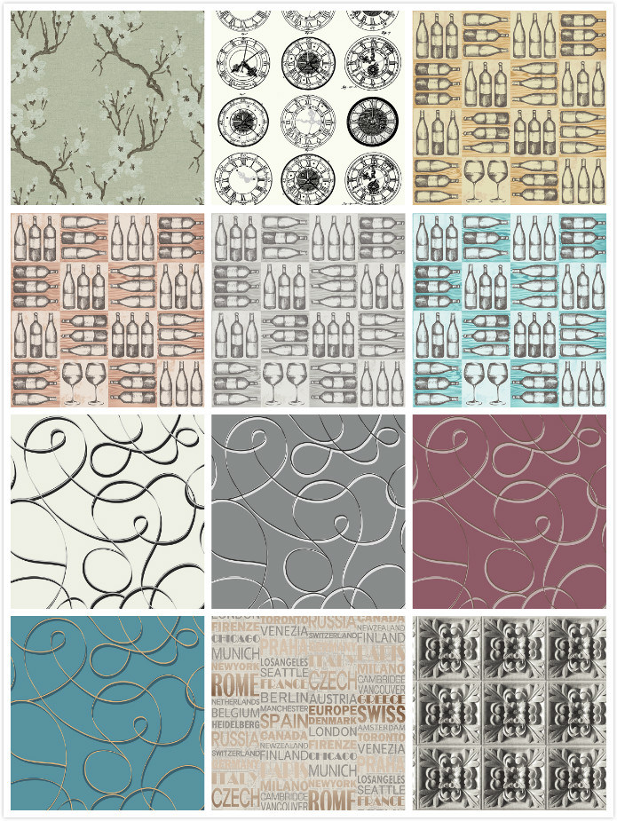 PVC 3D Wall Paper Vinyl Wallpaper for Home Decoration