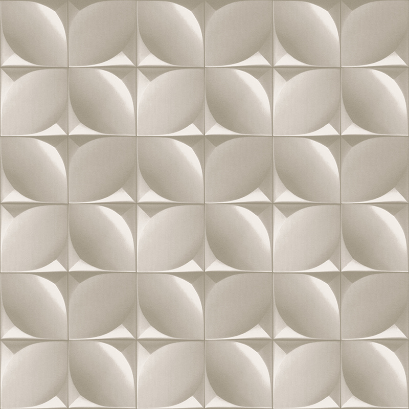 New PVC High Quality Wallpaper 3D Geometric Design