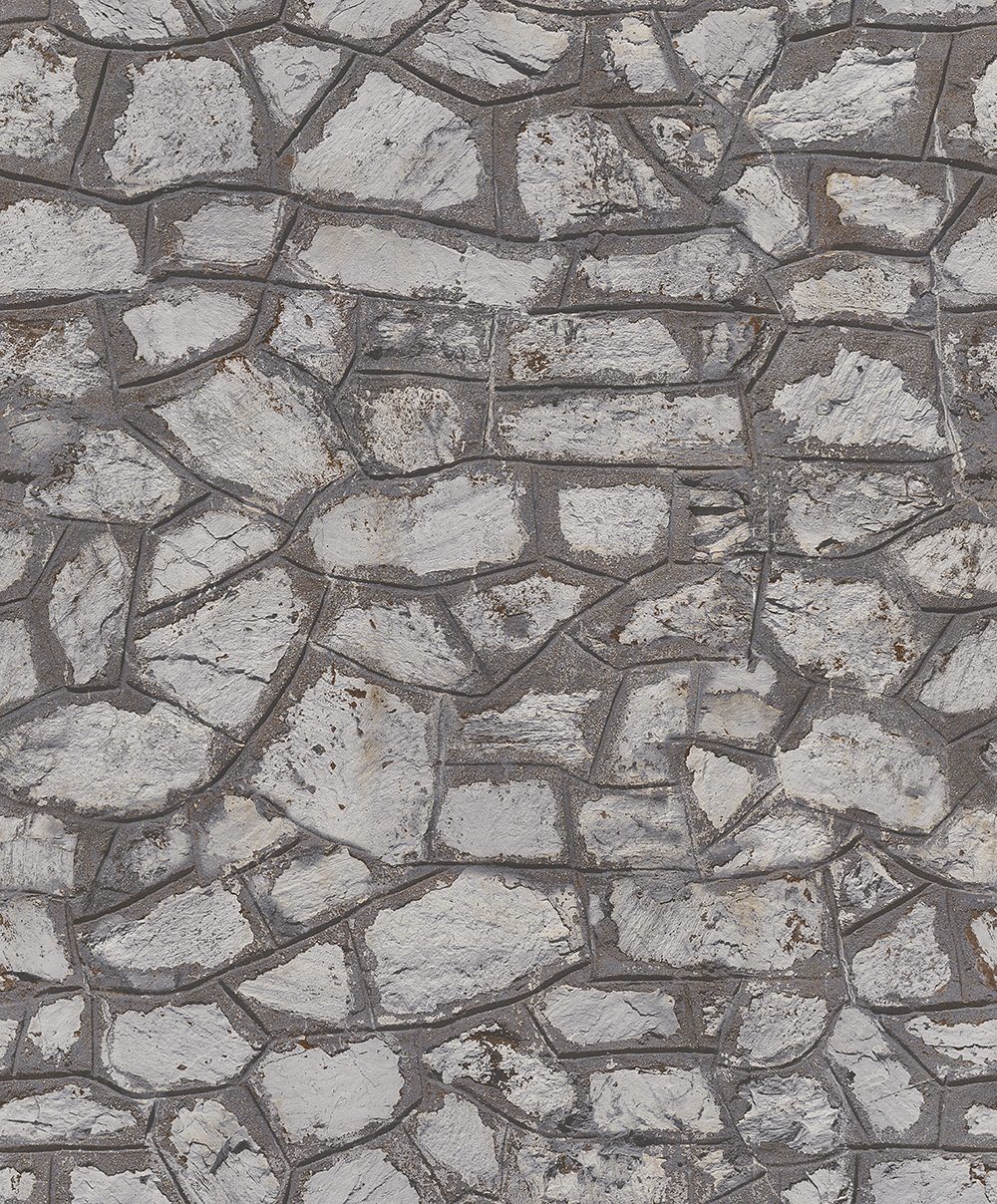 PVC Vinyl Wallpaper Modern Stone 3D Wall Paper