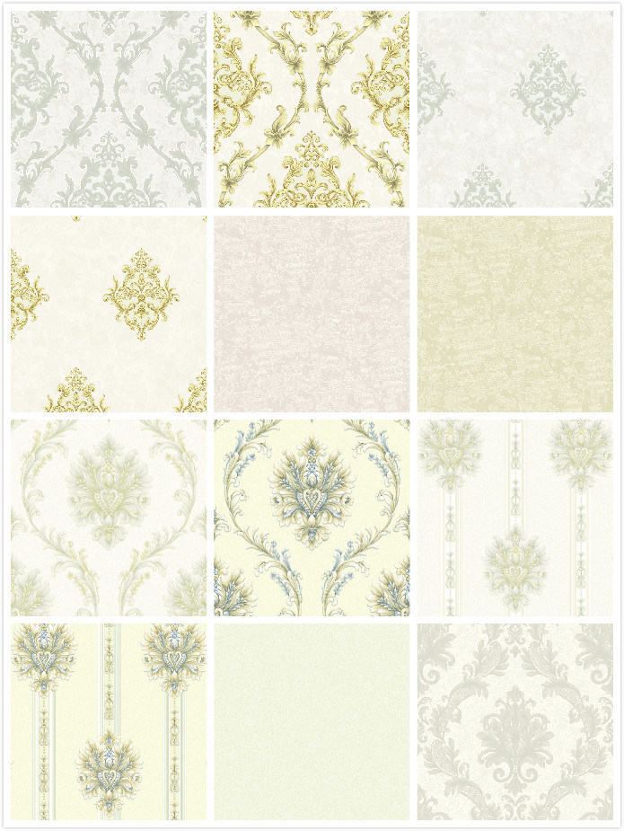 High Quality Wallpaper PVC Vinyl Luxury Wall Paper