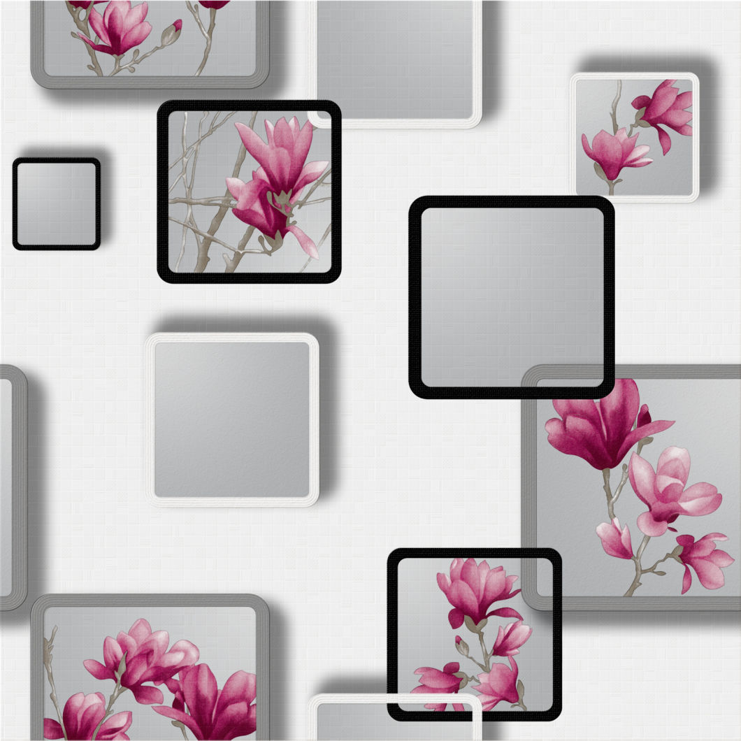 Waterproof Wallpaper Vinyl PVC 3D Wall Paper for Home Decor